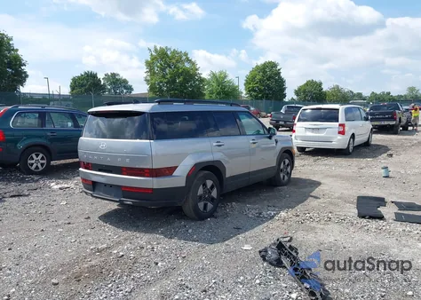 2025 Hyundai Santa Fe Hybrid Sel z USA, uszkodzony, nr VIN 5NMP2DG17SH022644